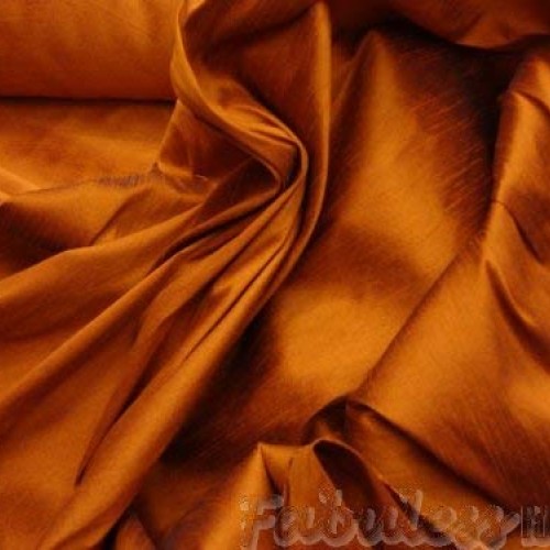 Harvest Shantung Dupioni Faux Silk Fabric Per Yard