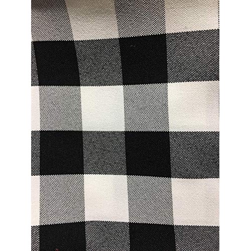 luvfabrics 5 Yards Checker Fabric 60 Wide Gingham Buffalo Check T...