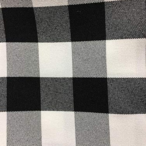 luvfabrics 5 Yards Checker Fabric 60 Wide Gingham Buffalo Check T...