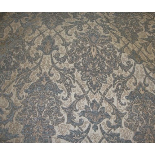 luvfabrics 57 Wide Royalty Damask Chenille Upholstery Drapery Fab...