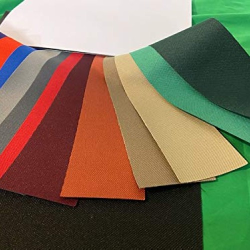 LUVFABRICS Canvas Denier Waterproof Outdoor Fabric with PVC Back -...