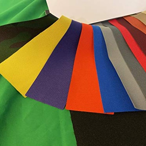 LUVFABRICS Canvas Denier Waterproof Outdoor Fabric with PVC Back -...