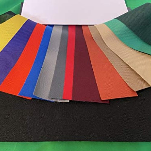 LUVFABRICS Canvas Denier Waterproof Outdoor Fabric with PVC Back -...
