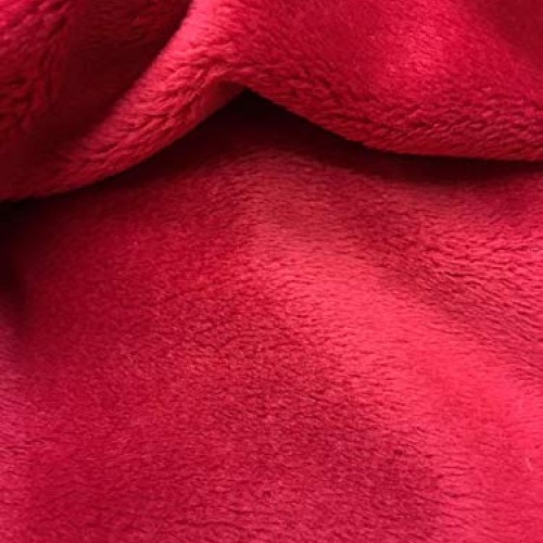 Luvfabrics Solid Short Fur Pile Soft Minky Fabric for Upholstery, ...