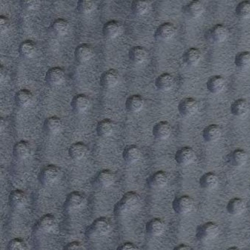 LUVFABRICS Very Soft Minky dimple dot Fabric Denim Blue, 2 Yards