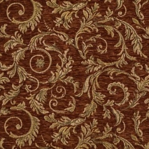 Upholstery Chenille Saxxon Floral Leaf Drapery Home Fabric The Yar...