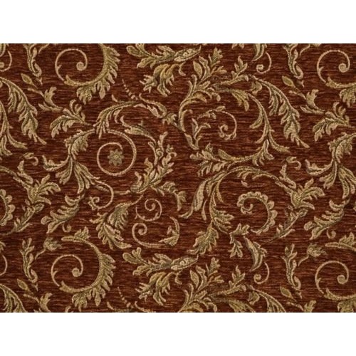 Upholstery Chenille Saxxon Floral Leaf Drapery Home Fabric The Yar...