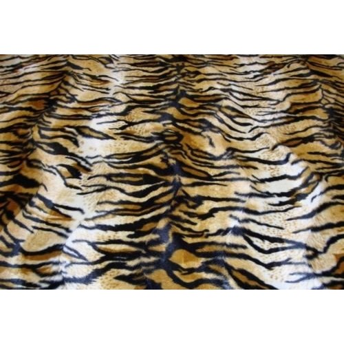 Upholstery Faux Fur Siberian Tiger Gold Fabric 58 Wide Fabric