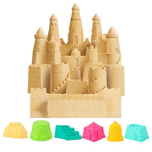 LUVIN Beach Toys,Sand Toys for Kids,18 Piece Summer Toys,Shovels,R...