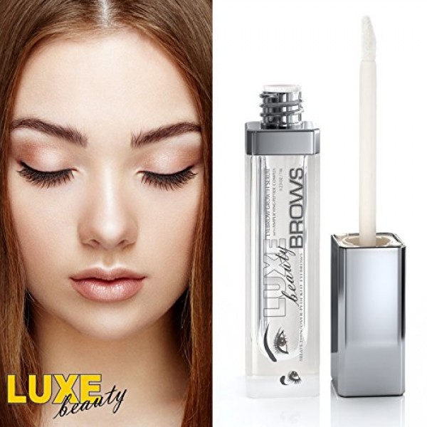 Luxe Beauty Brows Eyebrow Growth Serum For Men and Women Treats Th...