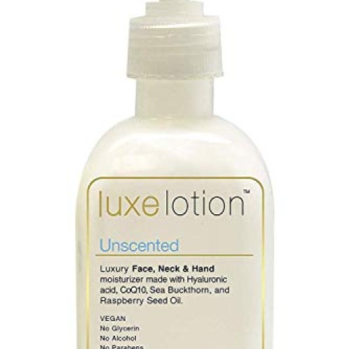 Luxe Lotion 8.5oz - Unscented- Luxury Face, Neck & Hand Moisturizer