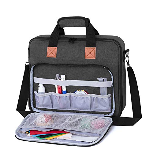 Luxja Embroidery Project Bag, Embroidery Kits Storage Bag Bag Onl...