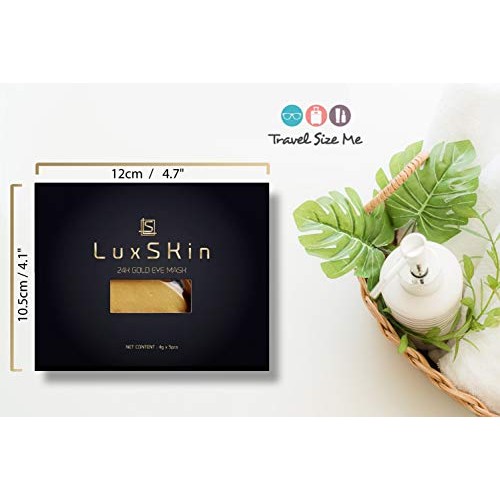 LuxSkin 24K Gold Collagen Anti-Aging Eye Mask | Lifting Effect Hya...