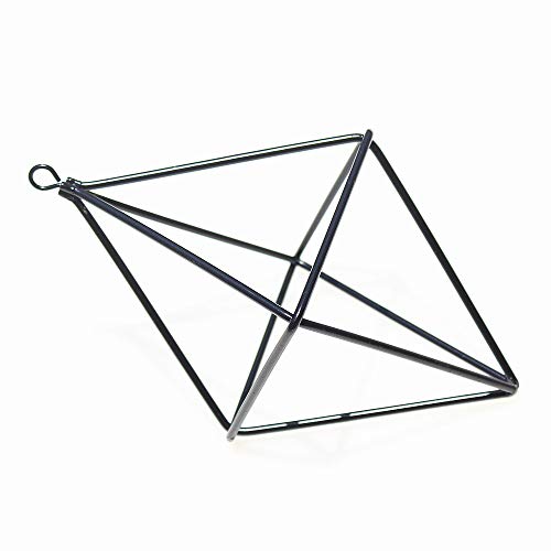 Black 4 Packs Air Plant Hanging Holder Metal Himmeli Decor Modern ...