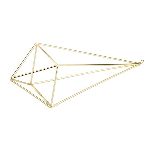 libproqia 4 Pack Air Plant Holder Gold Metal Himmeli Decor Modern ...
