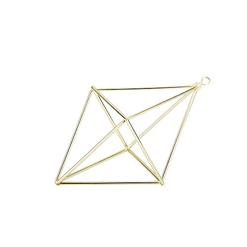 libproqia 4 Pack Air Plant Holder Gold Metal Himmeli Decor Modern ...