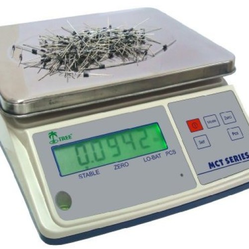 LW Measurements DIGITAL BALANCE LABORATORY COUNTING SCALE 7 lb Cap...
