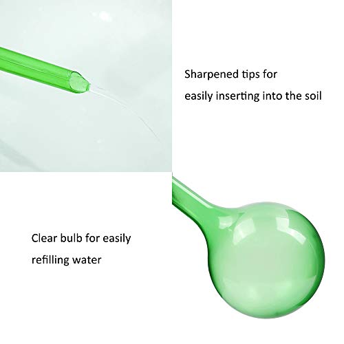 LWNOOH 8 Pieces Plant Self Watering Bulbs, Automatic Water Drippin...