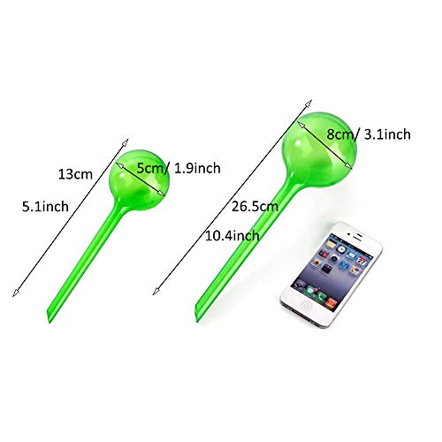 LWNOOH 8 Pieces Plant Self Watering Bulbs, Automatic Water Drippin...