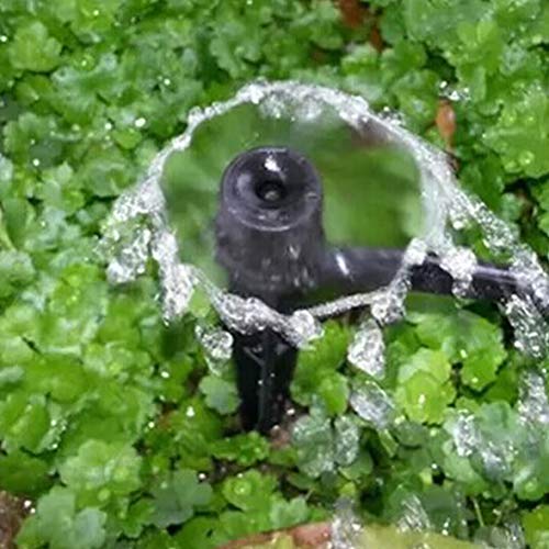 LXcom Irrigation Drippers Drip Emitters Micro Spray Adjustable 360...