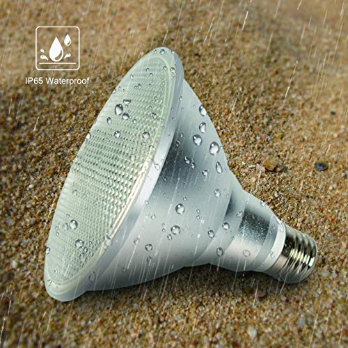 PAR38 LED Light Bulb,30W RGB+Warm White LED Flood Light Indoor/Out...