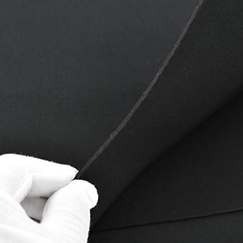 Lychee 2.5mm Black Neoprene Fabric Waterproof Wetsuit Fabric Stretch