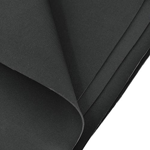 Lychee 2.5mm Black Neoprene Fabric Waterproof Wetsuit Fabric Stretch