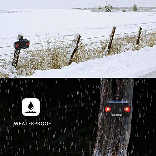 Lycoming Deer Repellent 4 Pack Raccoon Repellent for Nocturnal Ani...