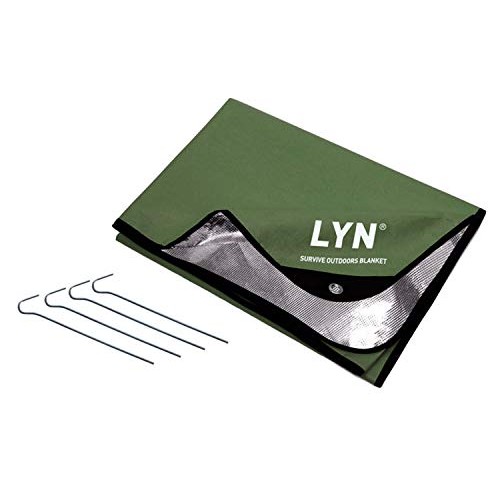LYN Heavy Duty Survival Blanket-Emergency Insulation Blanket, Extr...