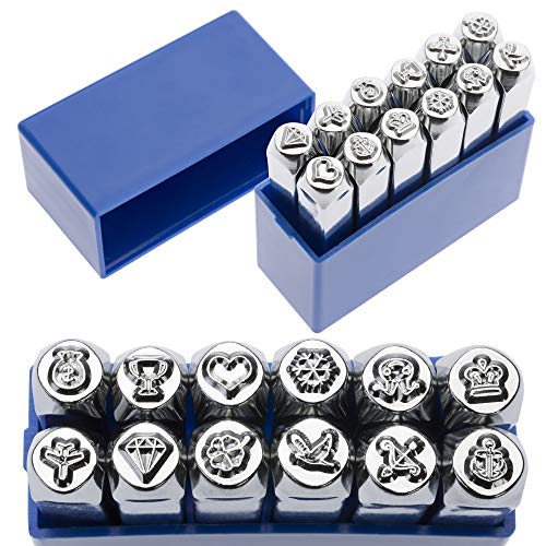 Various Patterns Metal Stamping Kit – for Clear and Precise Imprin...