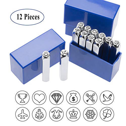 Various Patterns Metal Stamping Kit – for Clear and Precise Imprin...