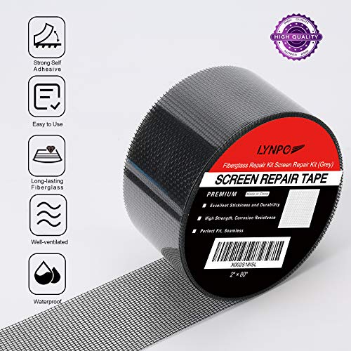 Window Screen Repair Kit Tape Fiberglass Repair Kit for Window Scr...