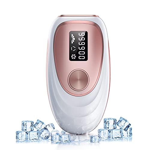Laser Hair Removal With Cooling System, at-Home IPL Hair Removal f...