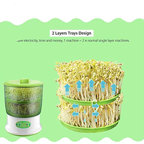 lzndeal Automatic Sprouter Machine Bean Sprouts Growing Machine La...