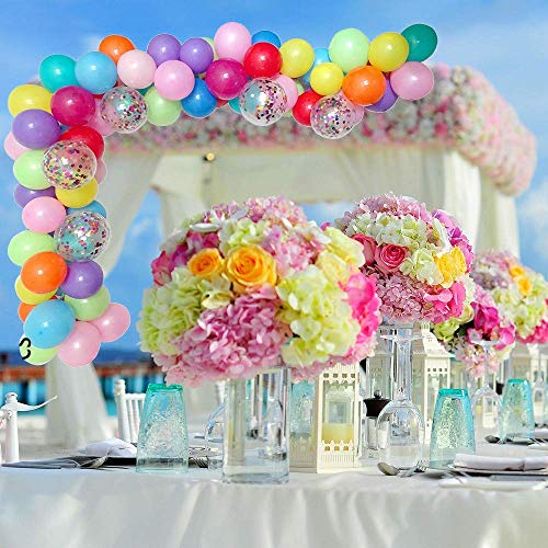 DIY Balloon Arch & Garland Kit, 113Pcs Party Balloons Decoration S...