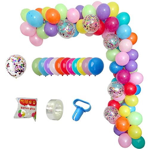 DIY Balloon Arch & Garland Kit, 113Pcs Party Balloons Decoration S...