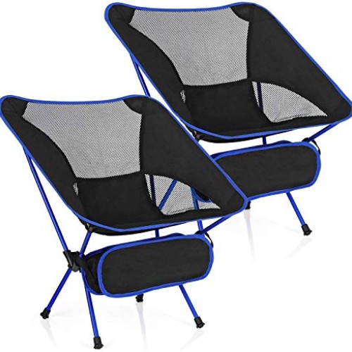 MH Zone Camping Chair Backpacking Chair Portable Compact Ultraligh...
