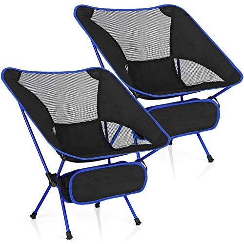 MH Zone Camping Chair Backpacking Chair Portable Compact Ultraligh...