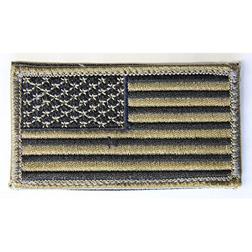 M1SURPLUS Tan Cheek Rest + USA Patriot Flag Morale Patch Fits Remi...