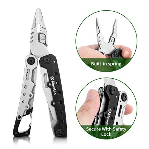Maarten Lightweight Multitool Pliers Set ,11 in 1 Suspension Multi...
