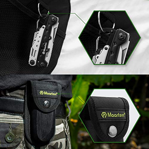 Maarten Lightweight Multitool Pliers Set ,11 in 1 Suspension Multi...