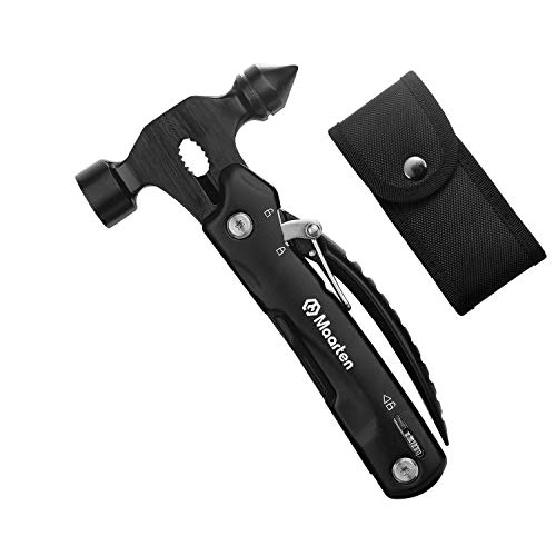 Survival Hammer Multitool, Gifts for Dad from Daughter Son, Unique...