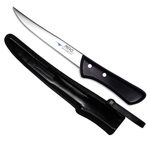 MAC BNS-60 - Chef Series 6 Boning Fillet Knife Curved/Silver Moly...