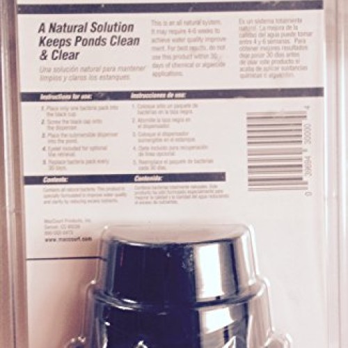 Maccourt 100% Natural 30-Day Pond Water Treatment System 1/pk