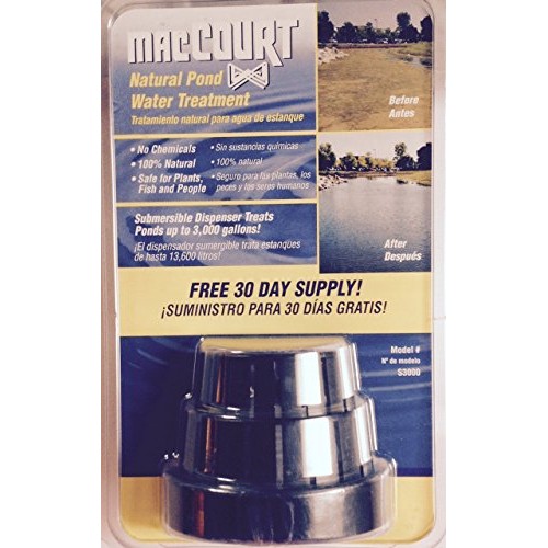 Maccourt 100% Natural 30-Day Pond Water Treatment System 1/pk