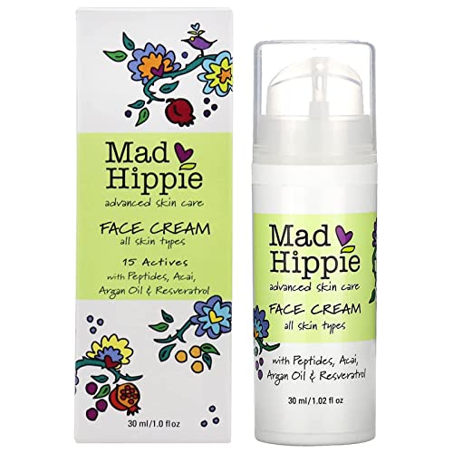Mad Hippie Face Cream - Age-Defying Wrinkle Cream for Face, Hydrat...