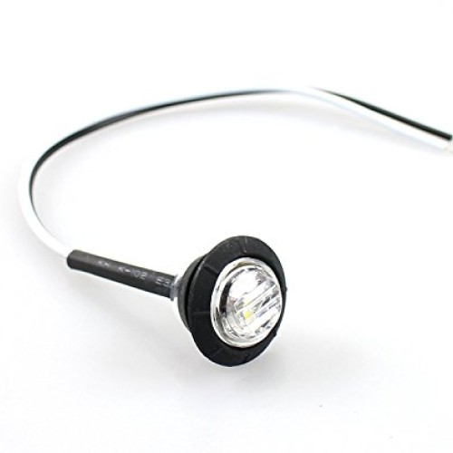 Pack of 50 Madcatz Red Light Clear Lens 3/4 inch Bullet Side ...