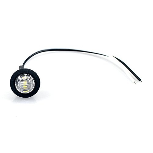 Pack of 50 Madcatz Red Light Clear Lens 3/4 inch Bullet Side ...
