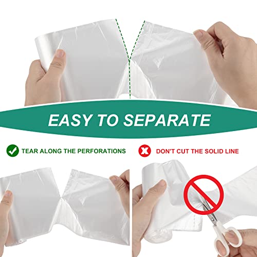 Magesh 4 Gallon Trash Bag Strong, Leakage-Free, Small Garbage Bags...