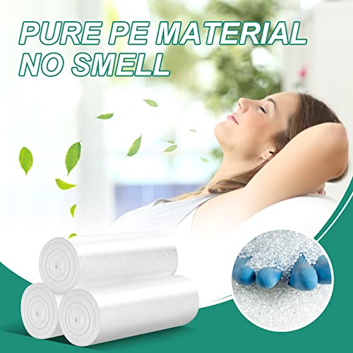 Magesh 4 Gallon Trash Bag Strong, Leakage-Free, Small Garbage Bags...